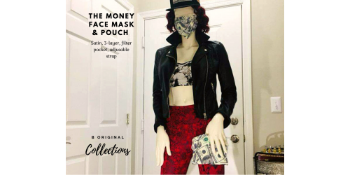 The Money Face Mask and Pouch