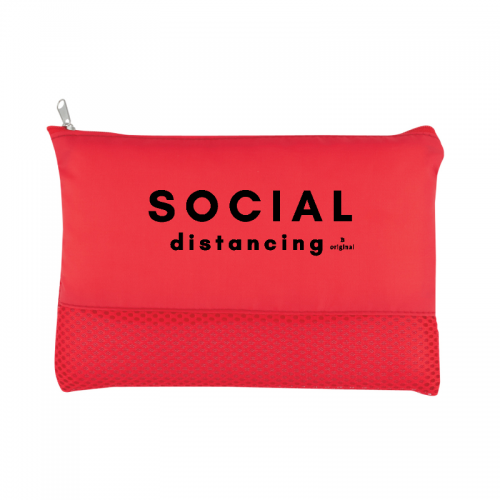 Social Distancing Face Mask Pouch